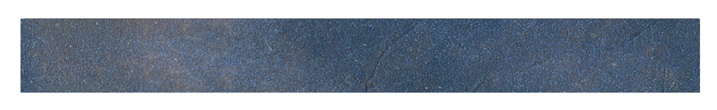ceramic tile trim in blue